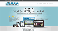 Desktop Screenshot of bookingonthenet.com